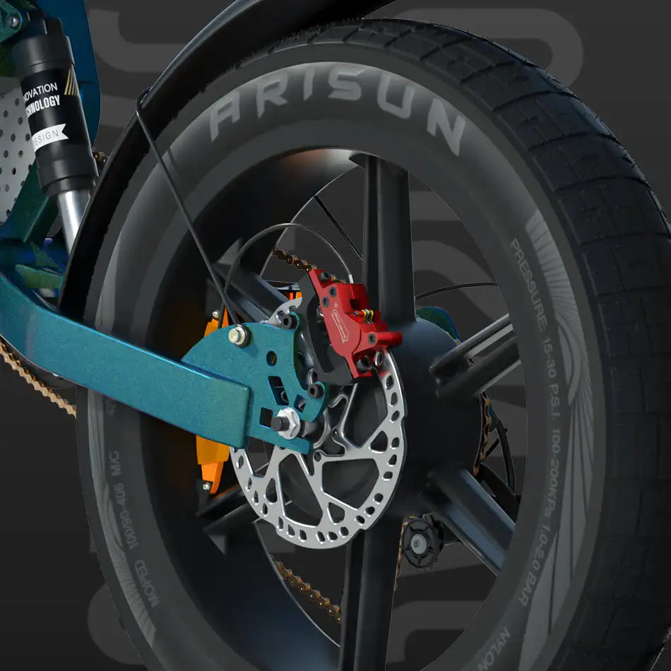 JANSNO X60 20" Fat Tires Electric Bike