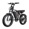 52V 1200W Fat Tire Electric Bike – Hybrid Mountain E-Bike, 20Ah Battery