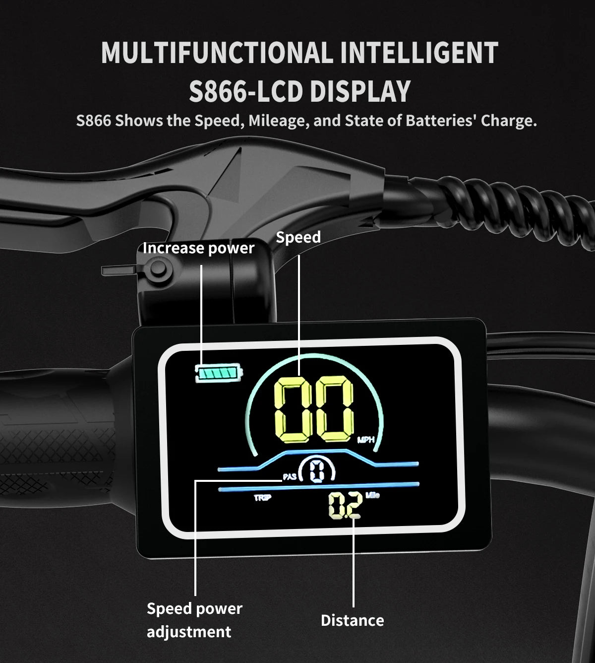 AOSTIRMOTOR Folding Electric Bike