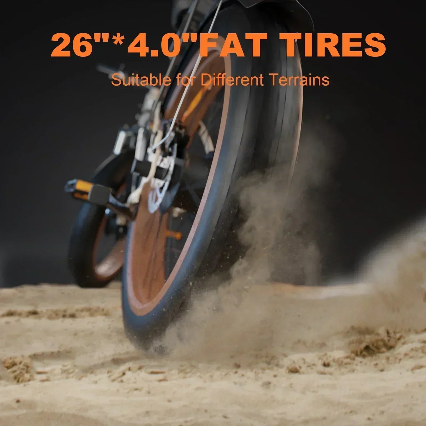 F1 2000W Dual-Motor Fat Tire Electric Bike – 48V 22Ah, 26" Tires, Hydraulic Brakes, Adult Snow/Beach/Mountain E-Bike