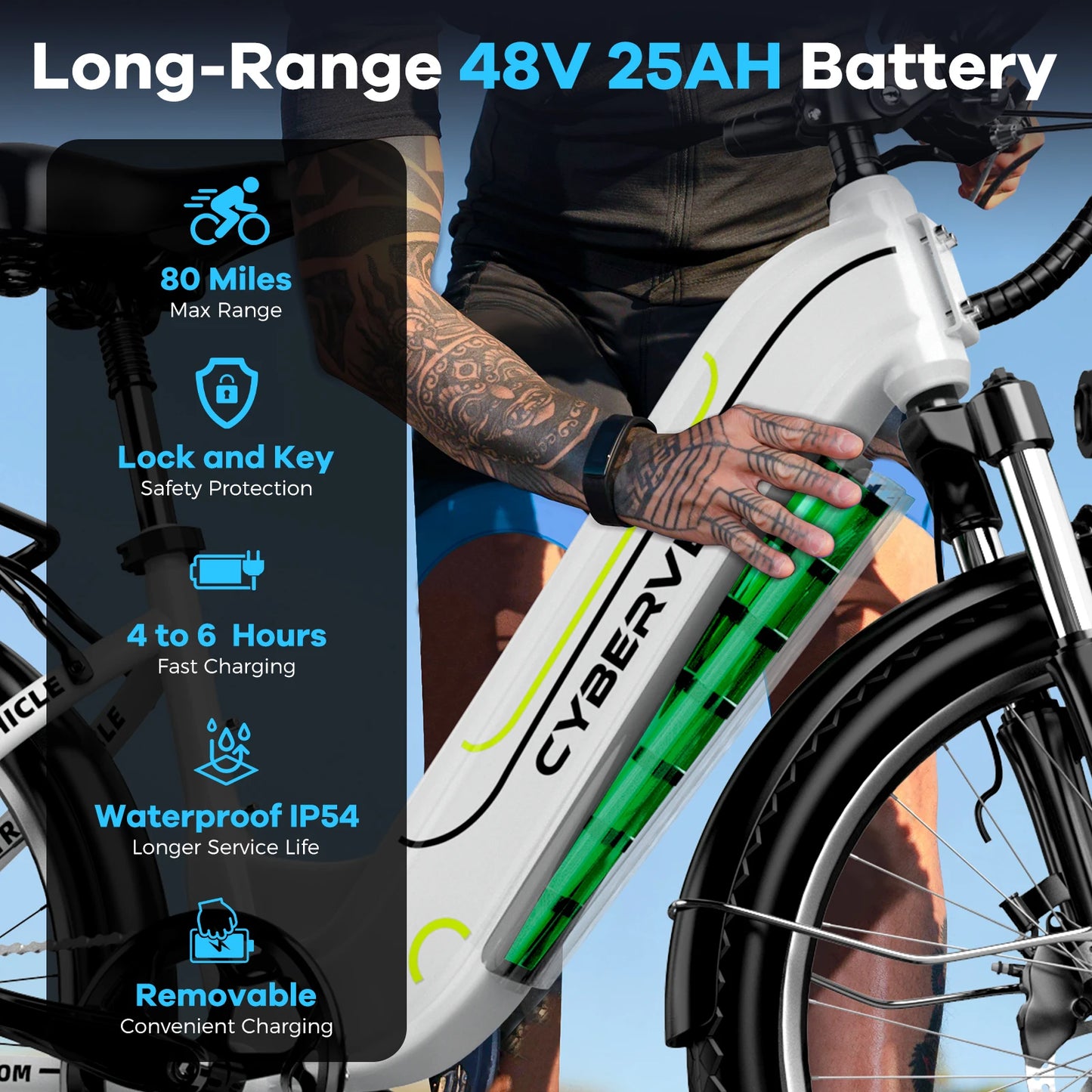 7-Speed,1000 Peak Electric Bike
