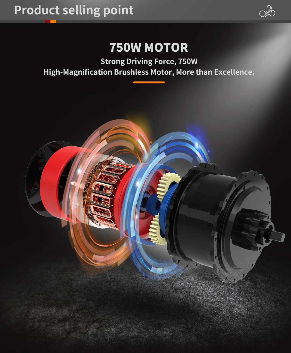 AOSTIRMOTOR Folding Electric Bike