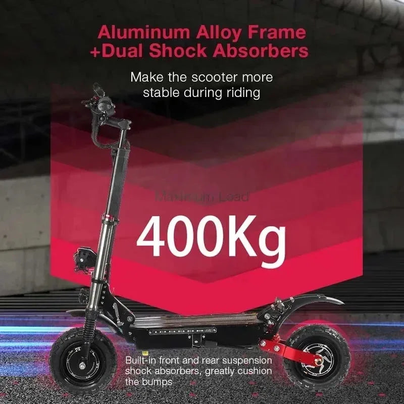 95km/h Oil Brake 11 Inch Electric Scooter