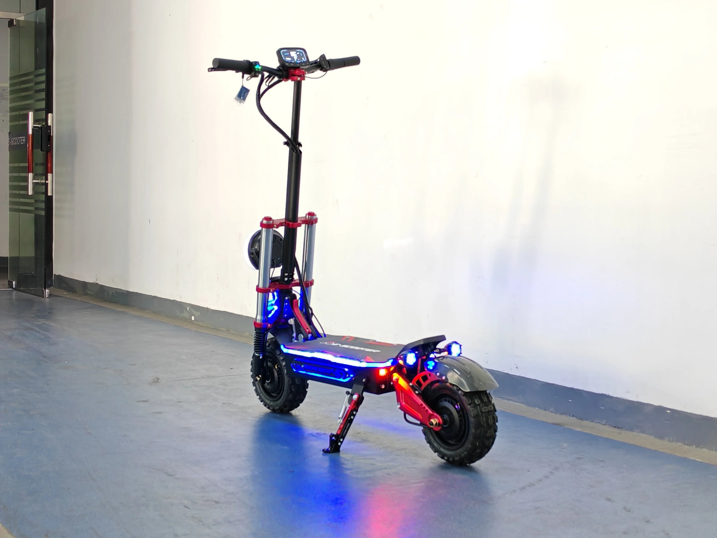 60V18AH to 38AH Battery Safety App Control Electric Scooter
