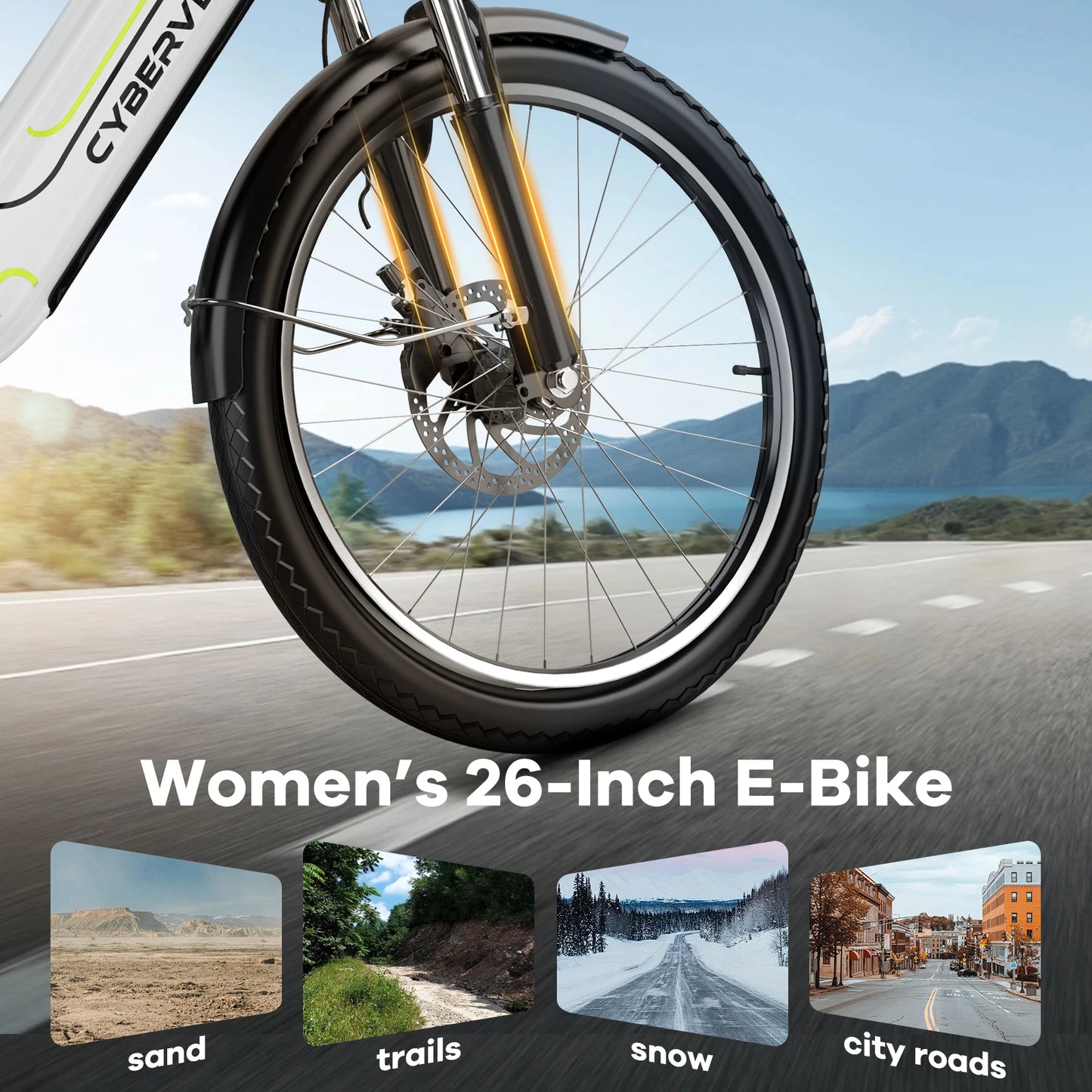 7-Speed,1000 Peak Electric Bike