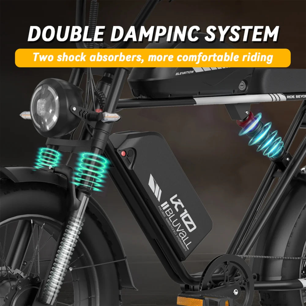 52V Dual Motors Electric Bike
