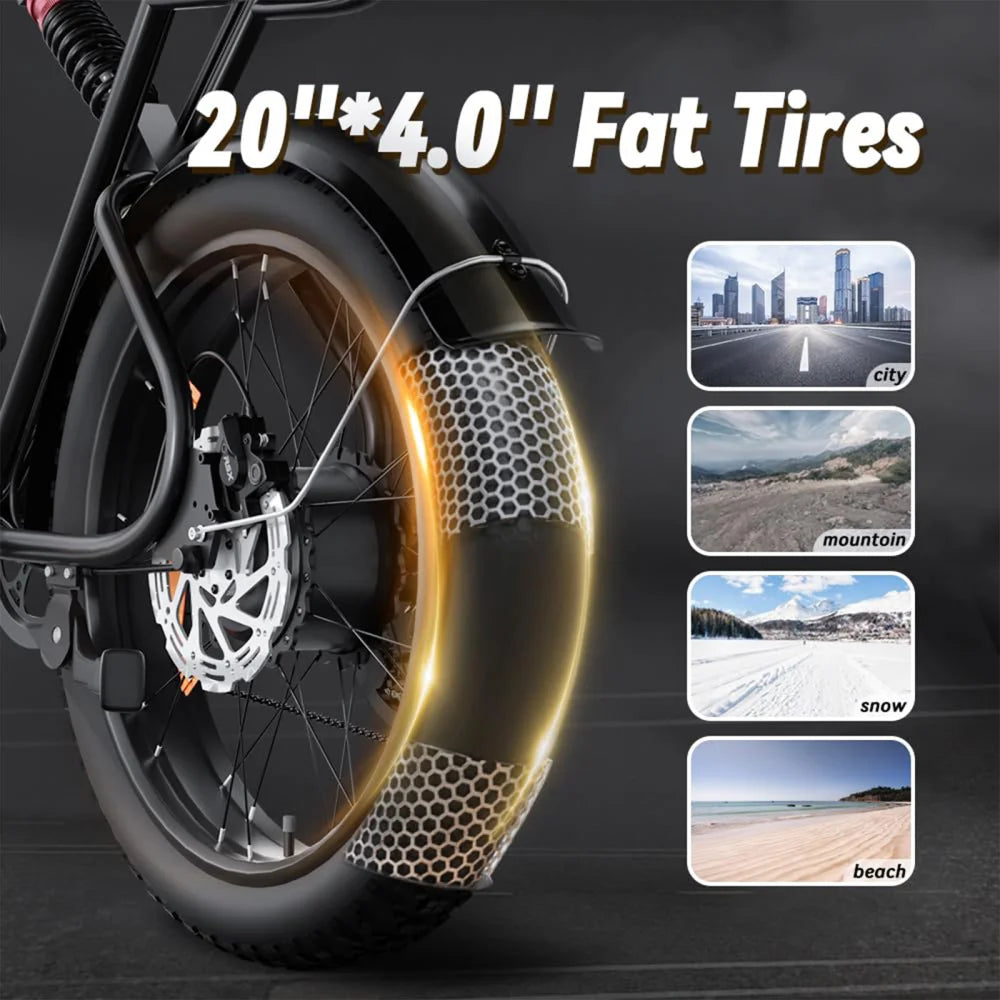 52V Dual Motors Electric Bike