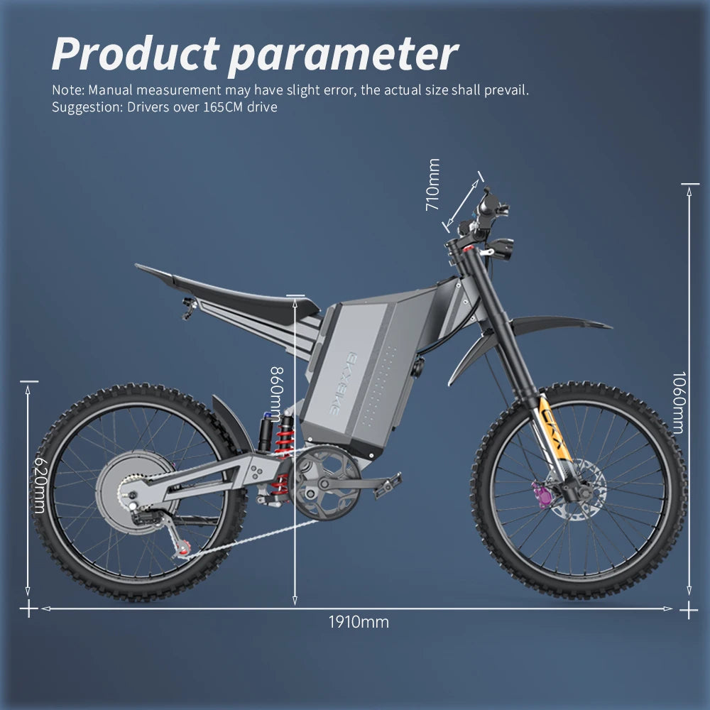 EKXBIKE GTS Electric Dirt Bike