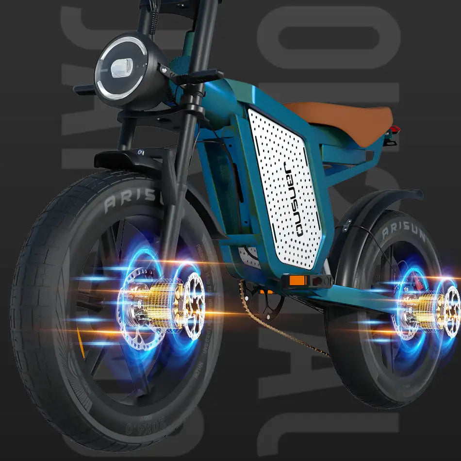 JANSNO X60 20" Fat Tires Electric Bike