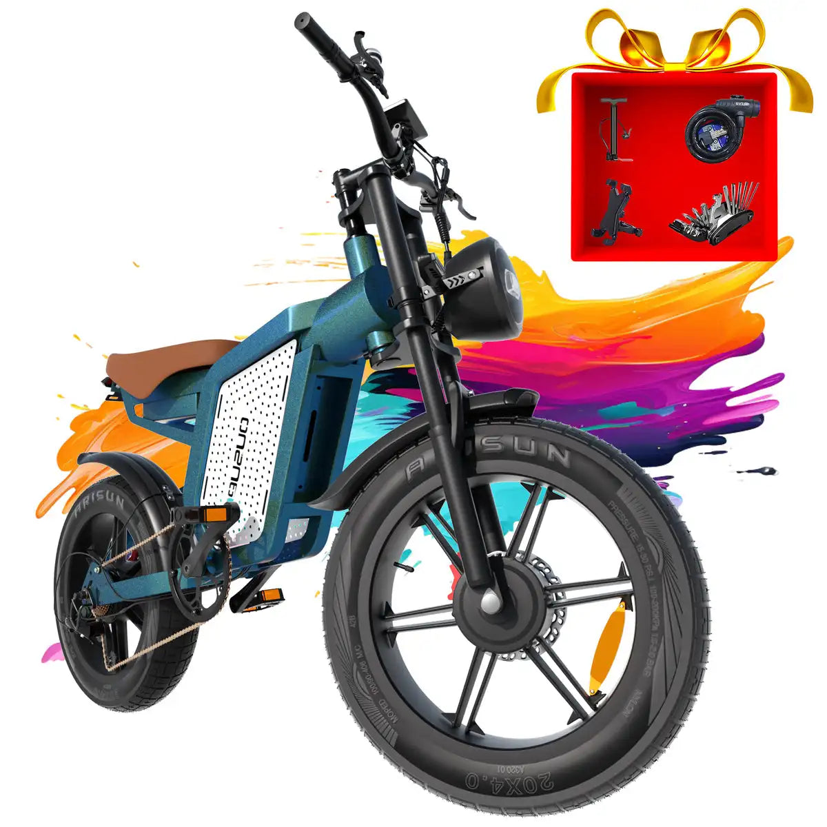 JANSNO X60 20" Fat Tires Electric Bike