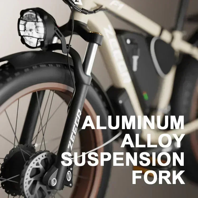 F1 2000W Dual-Motor Fat Tire Electric Bike – 48V 22Ah, 26" Tires, Hydraulic Brakes, Adult Snow/Beach/Mountain E-Bike