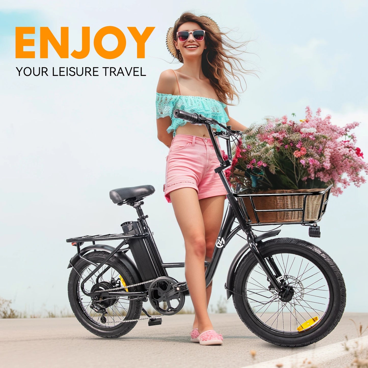 750W Motor 7-speed Adjustable Electric Bike